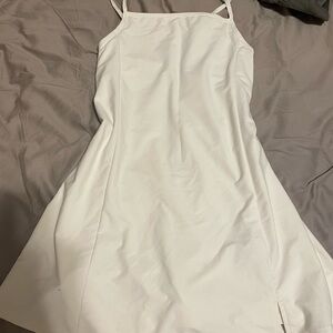 Old Navy White Sleeveless Sundress